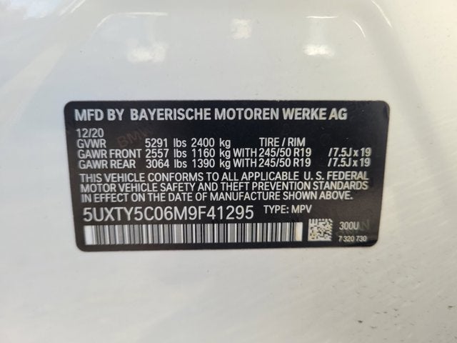 2021 BMW X3 xDrive30i