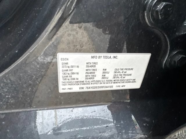 2024 Tesla Model Y Standard Range