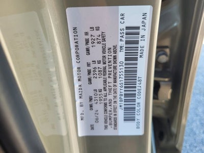 2025 Mazda Mazda3 Hatchback 2.5 Carbon Turbo