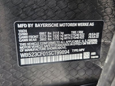 2025 BMW iX xDrive50 xDrive50