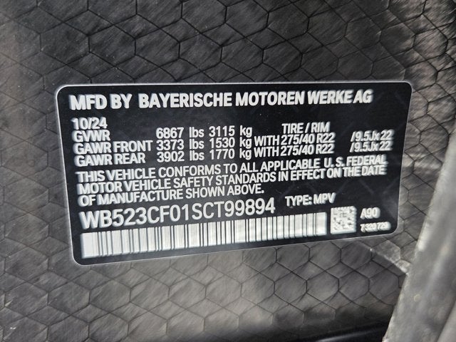 2025 BMW iX xDrive50 xDrive50