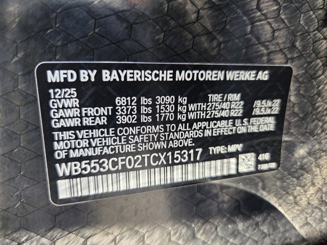 2026 BMW iX xDrive60