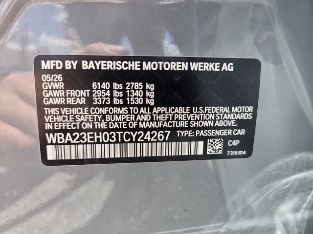 2026 BMW 740i 740i
