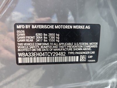 2026 BMW 740i 740i xDrive