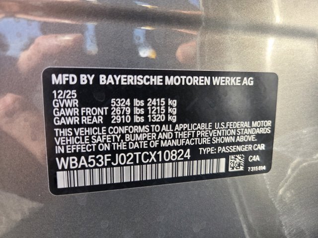 2026 BMW 530i 530i xDrive