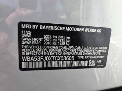 2026 BMW 530i 530i xDrive