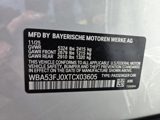 2026 BMW 530i 530i xDrive