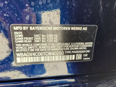 2026 BMW 840i 840i