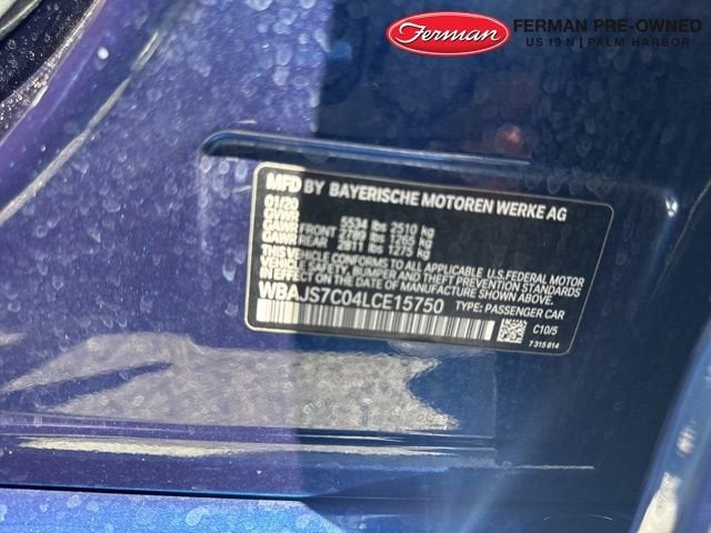 2020 BMW 550i xDrive M550i xDrive