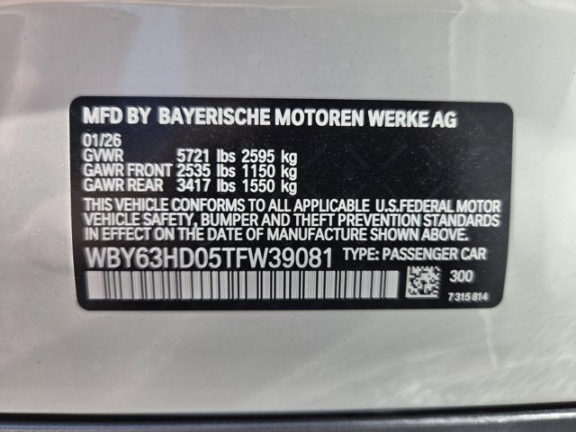 2026 BMW i4 eDrive40