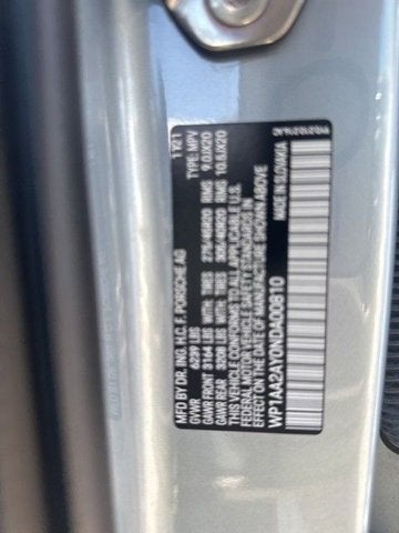 2022 Porsche Cayenne Base